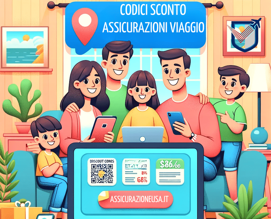 Codici sconto assicurazione viaggio USA